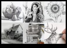 Explorarea artei desenului de cerneală