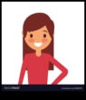 Portretul de desene animate care transmite personalitatea cu un zâmbet